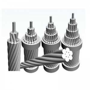 ACSR AAC AAAC AACSR Αγωγός εναέριας γραμμής ACAR Σύμφωνα με IEC61089, ASTM B-399, BS3242, NFC 34125